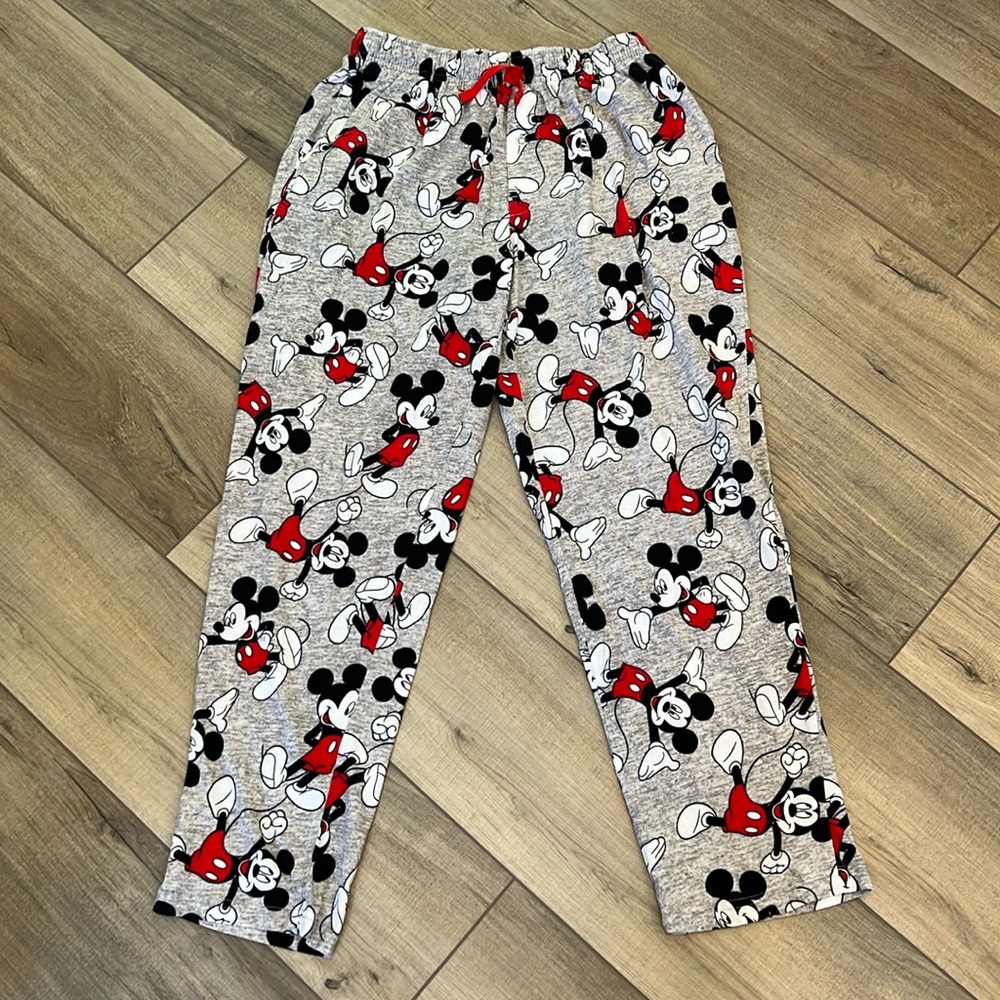 Mickey Mouse Lounge Pants 100% Cotton Small